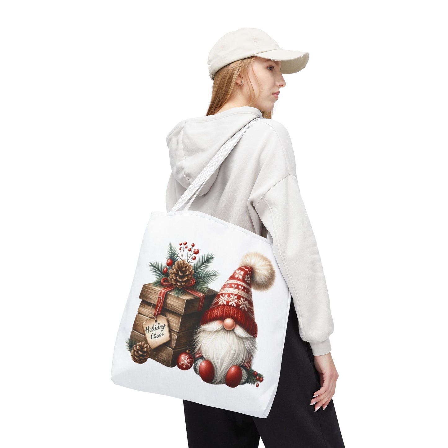 Christmas Gnome Tote Bag