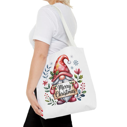 Festive Christmas Gnome Tote Bag