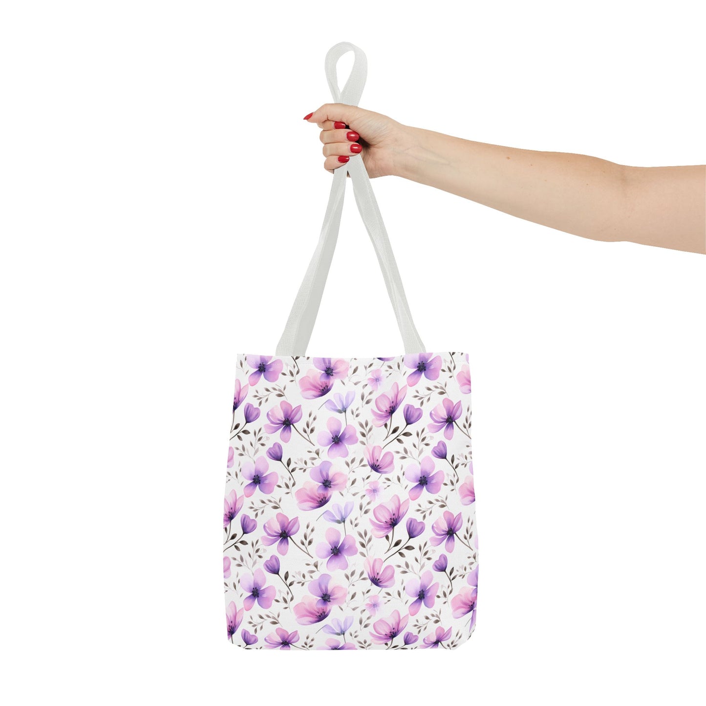 Watercolor Floral Tote Bag