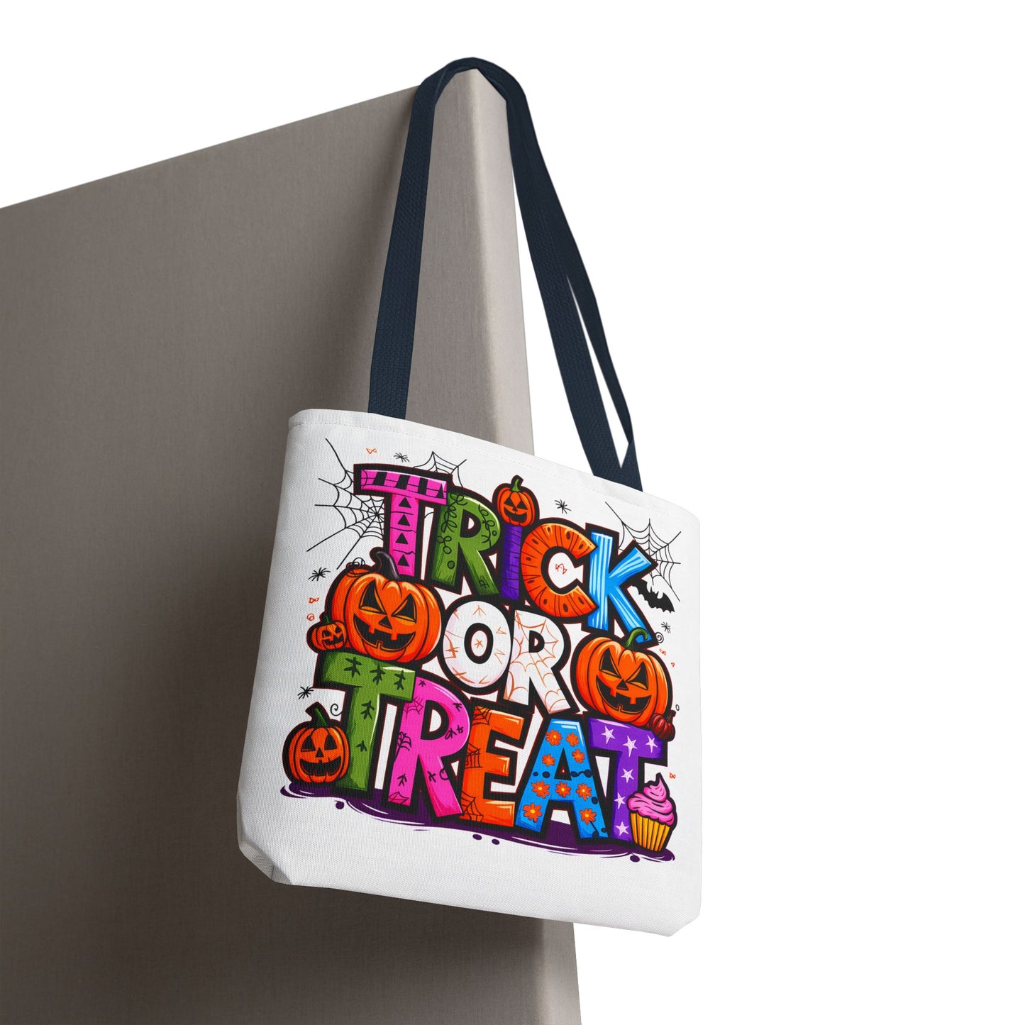 Halloween Trick or Treat Tote Bag, Spooky Gift