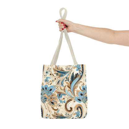 Elegant Floral Tote Bag