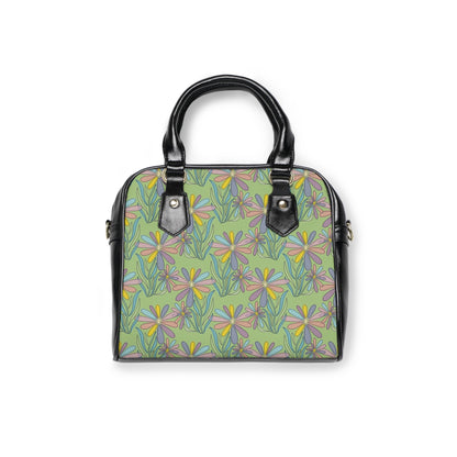 Whimsical Floral Shoulder Handbag