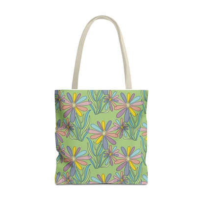 Floral Pattern Tote Bag, Gift for Garden Lovers