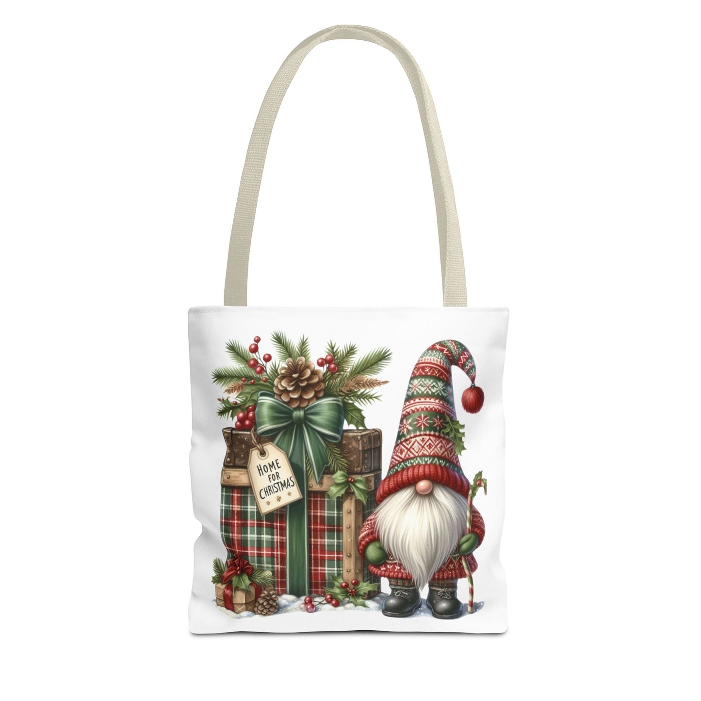 Christmas Gnome Tote Bag