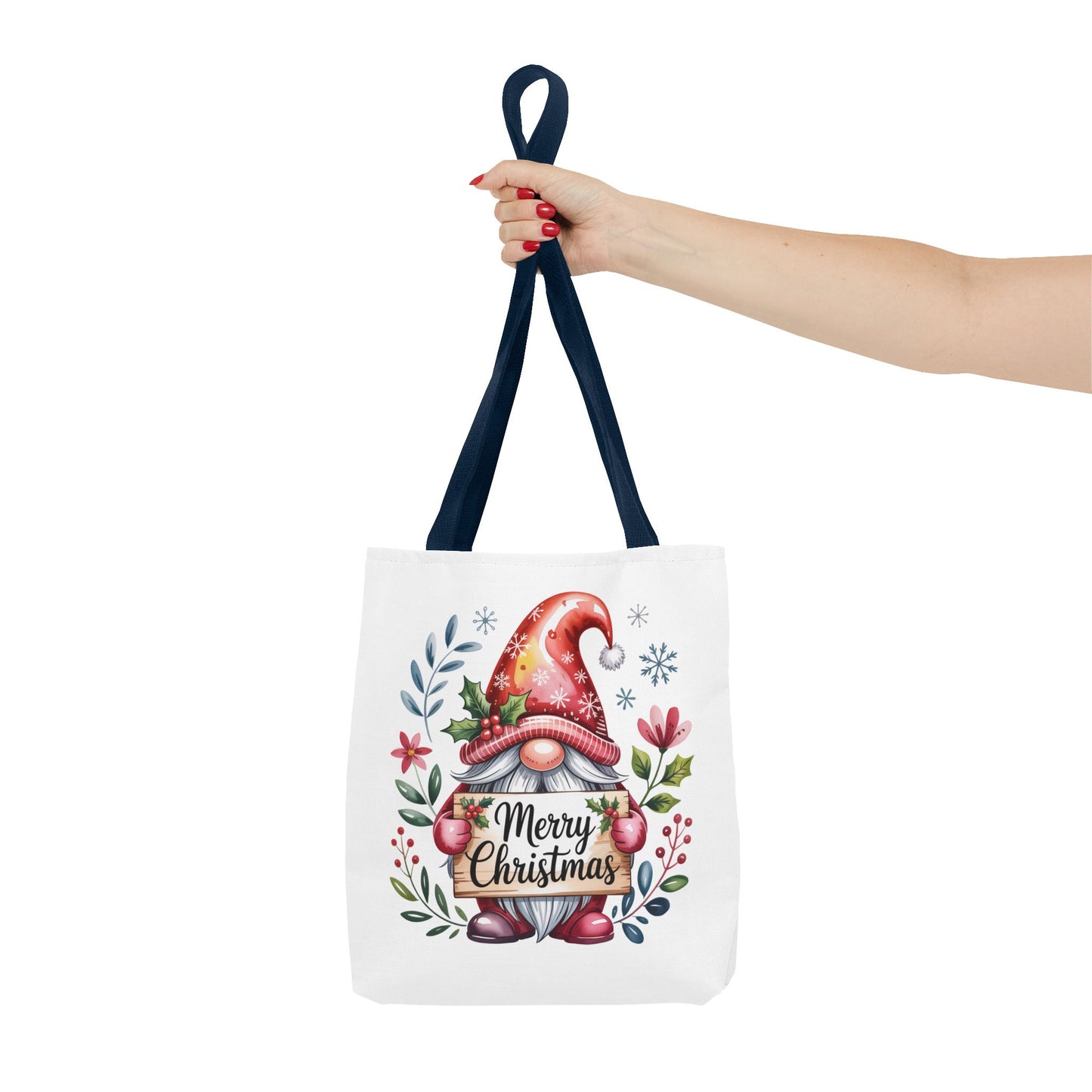 Festive Christmas Gnome Tote Bag