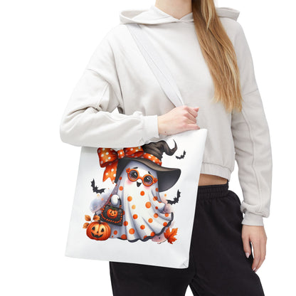 Whimsical Halloween Ghost Tote Bag