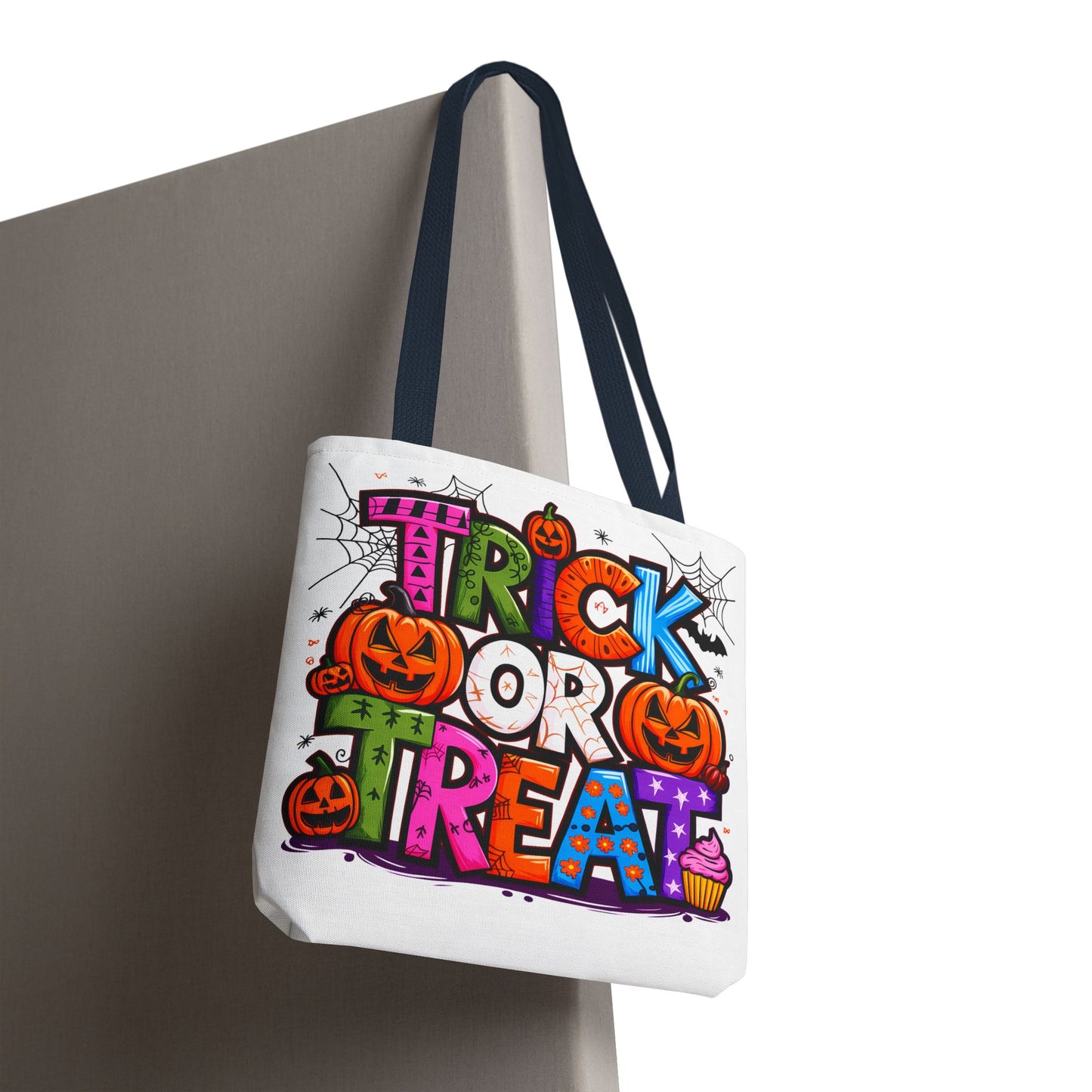 Halloween Trick or Treat Tote Bag, Spooky Gift
