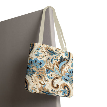 Elegant Floral Tote Bag