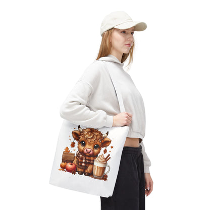 Adorable Cow Tote Bag