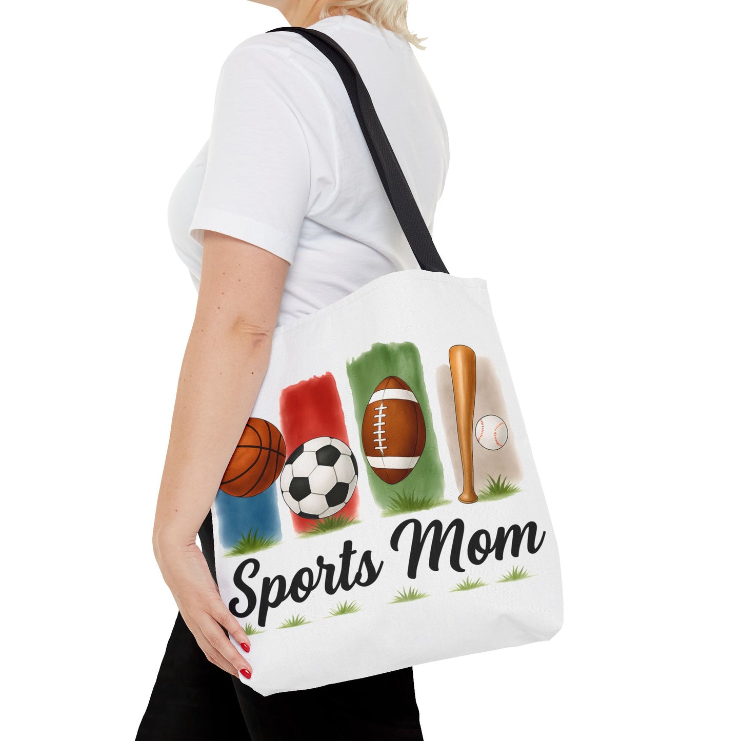 Sporty Mom Tote Bag