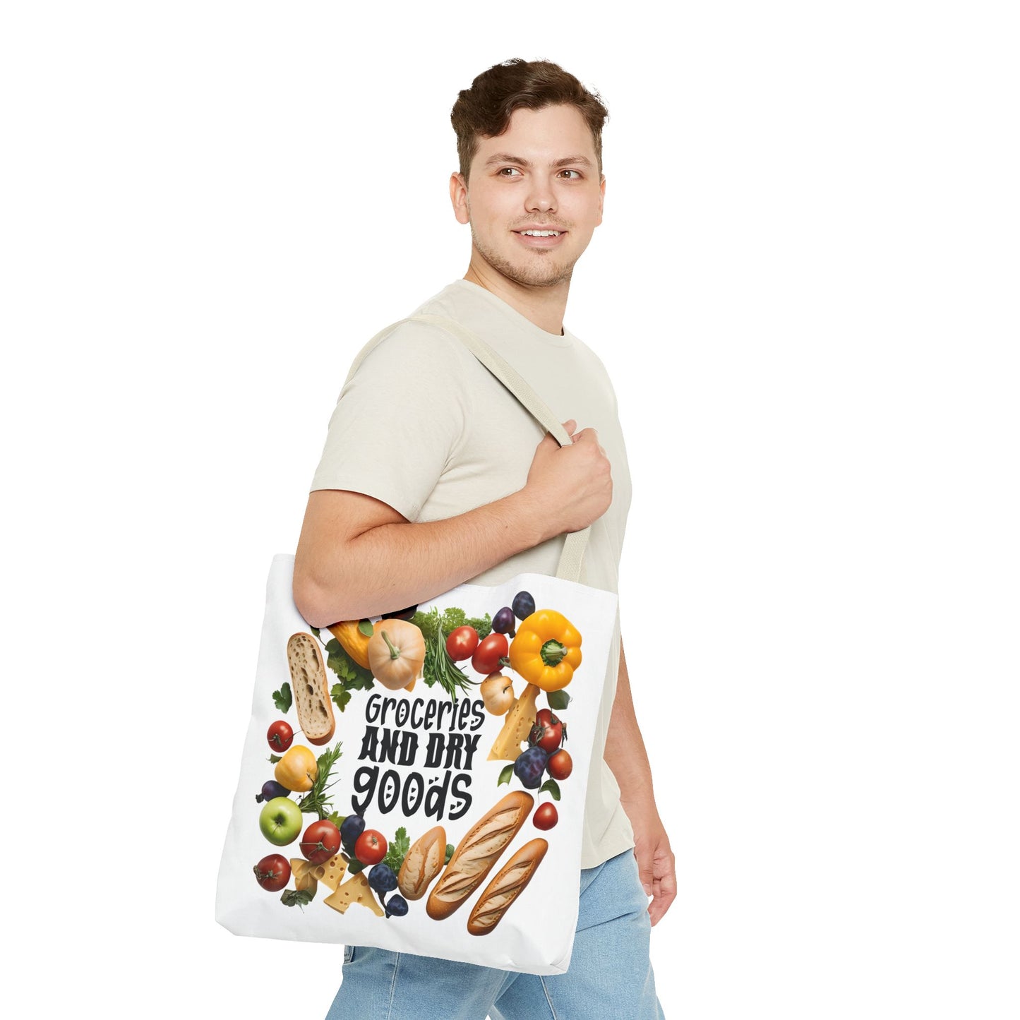 Grocery Tote Bag - Stylish Market Carry-All