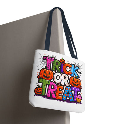 Halloween Trick or Treat Tote Bag, Spooky Gift