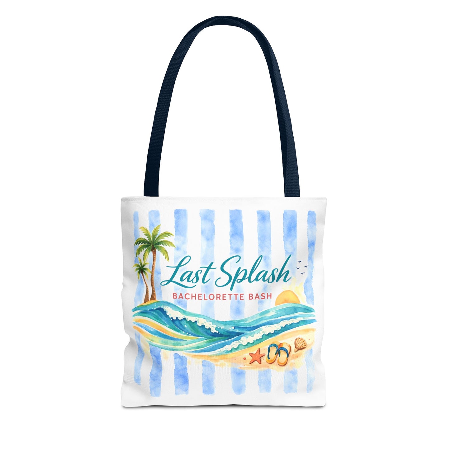 Last Splash Bachelorette Tote Bag – Beach Party Bridal Favor