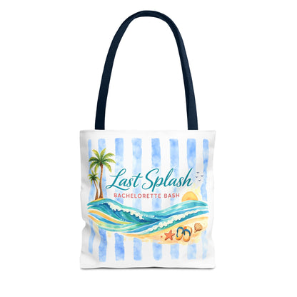 Last Splash Bachelorette Tote Bag – Beach Party Bridal Favor