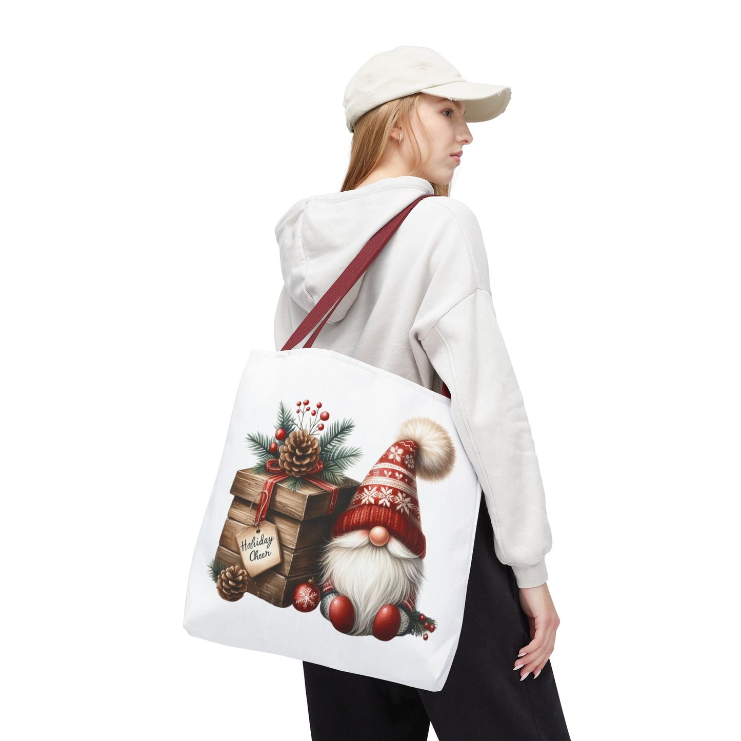 Christmas Gnome Tote Bag