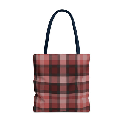 Cozy Plaid Tote Bag, Perfect for Fashionistas