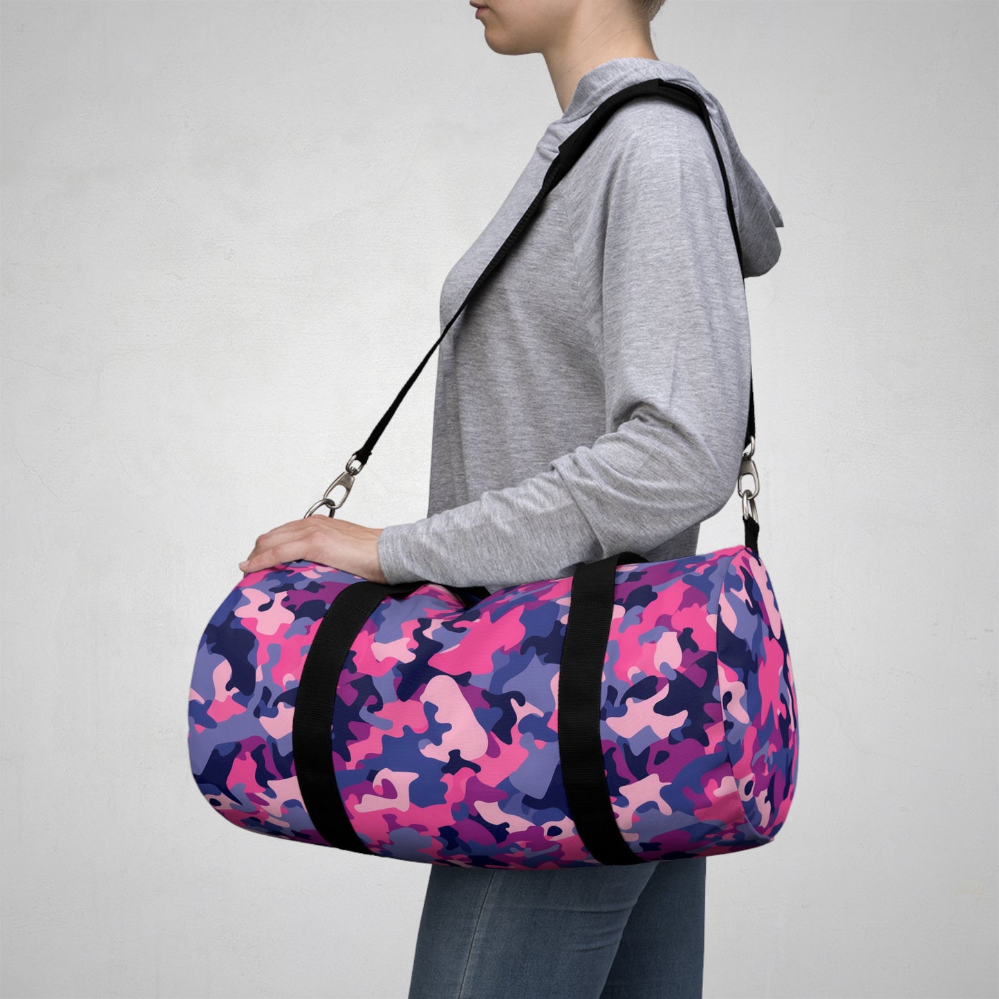 Bold Camo Duffel Bag for Gym, Travel, Weekend Getaways