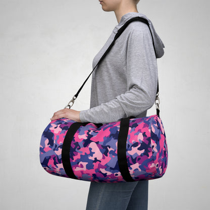 Bold Camo Duffel Bag for Gym, Travel, Weekend Getaways