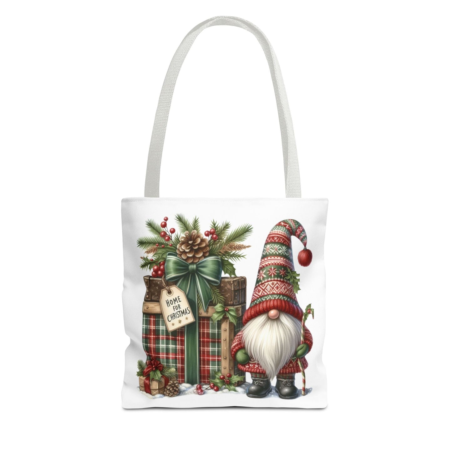 Christmas Gnome Tote Bag