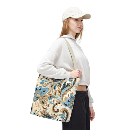 Elegant Floral Tote Bag