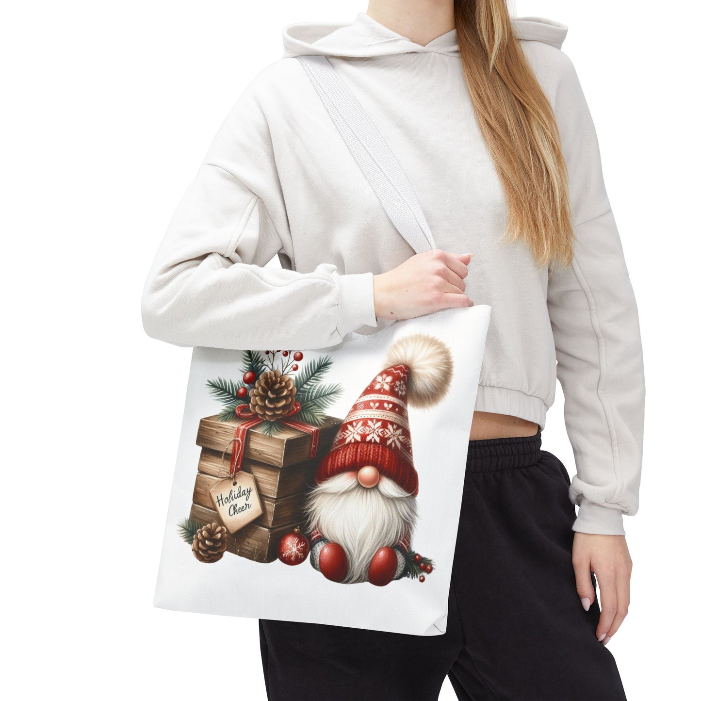 Christmas Gnome Tote Bag