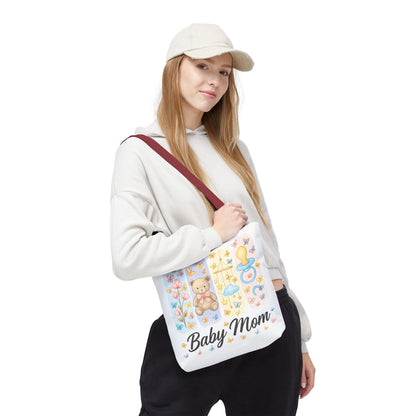 Baby Mom Tote Bag – Cute Gift for New Moms, Nursery Bag