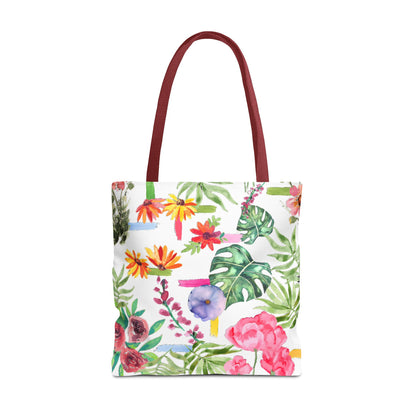 Floral Print Tote Bag