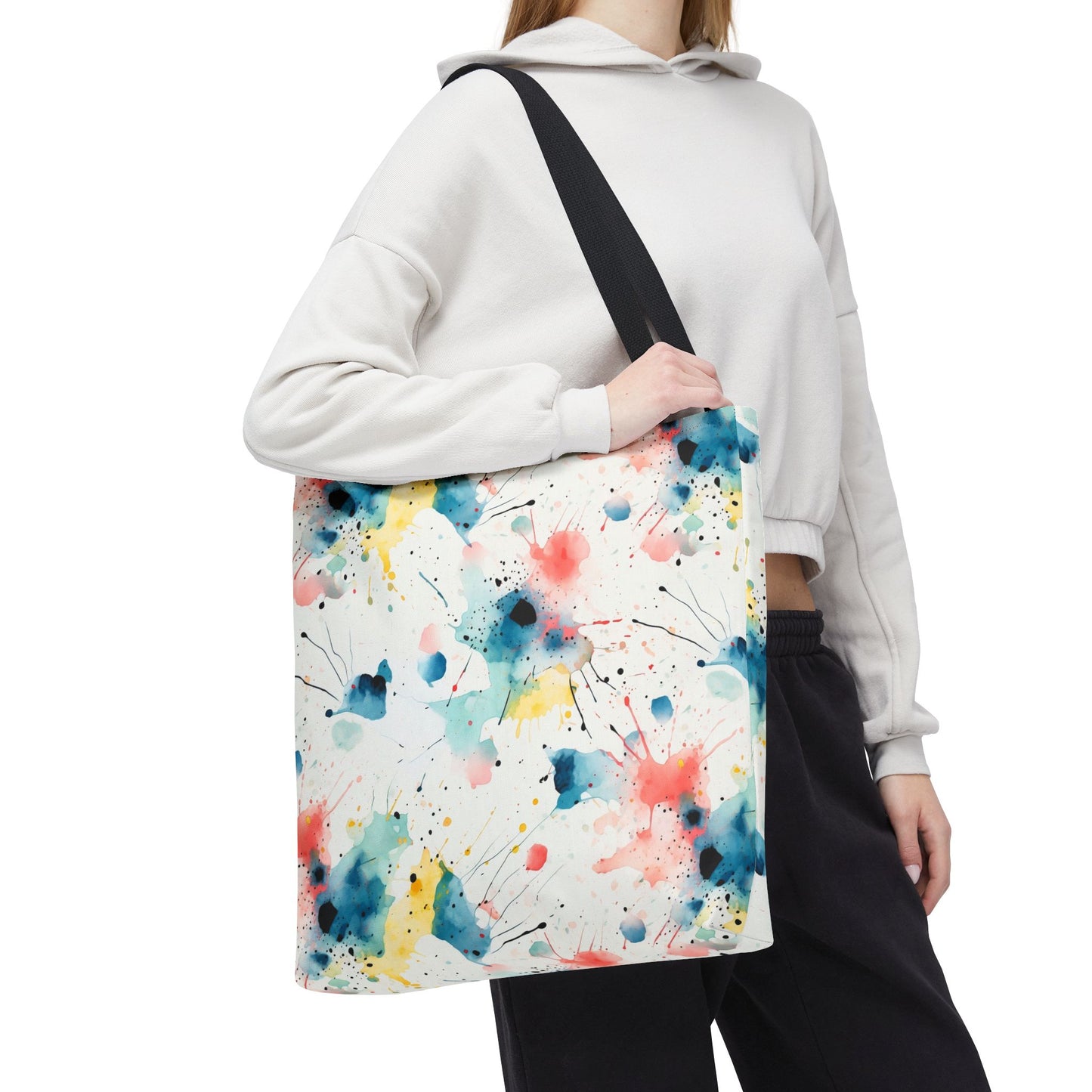Colorful Watercolor Tote Bag