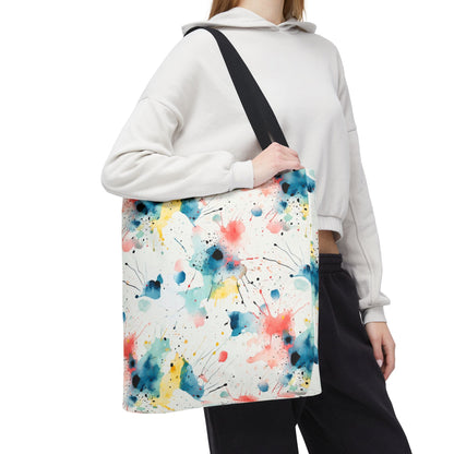 Colorful Watercolor Tote Bag