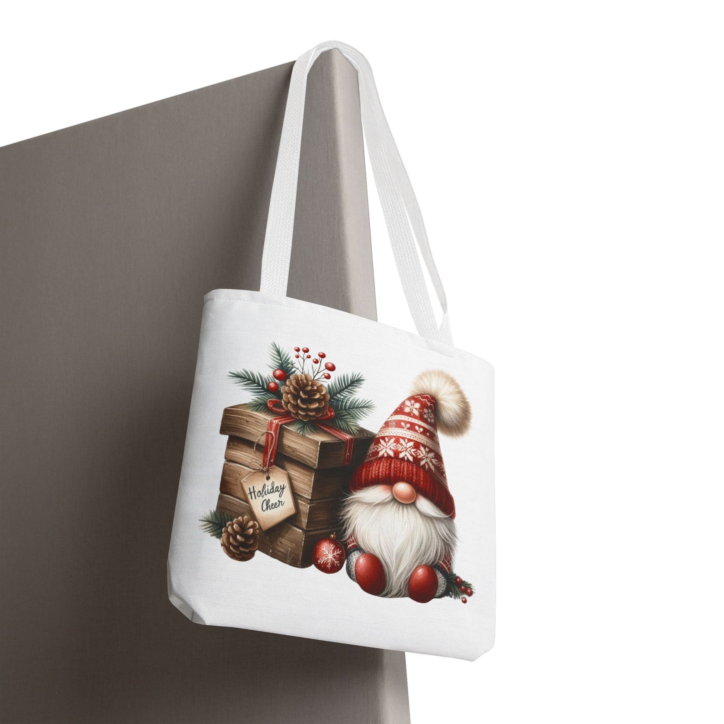 Christmas Gnome Tote Bag