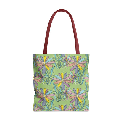 Floral Pattern Tote Bag, Gift for Garden Lovers