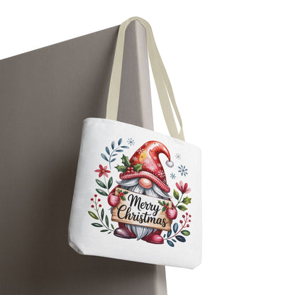 Festive Christmas Gnome Tote Bag