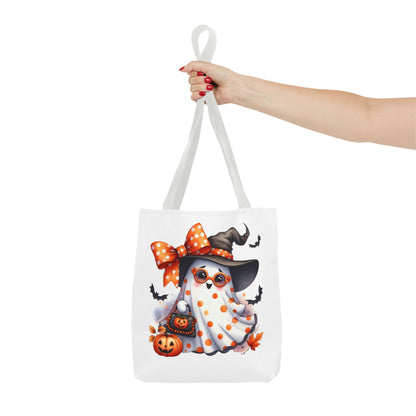 Whimsical Halloween Ghost Tote Bag