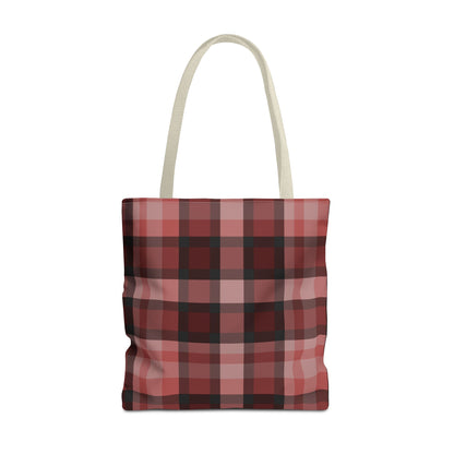 Cozy Plaid Tote Bag, Perfect for Fashionistas