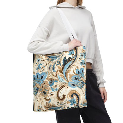 Elegant Floral Tote Bag