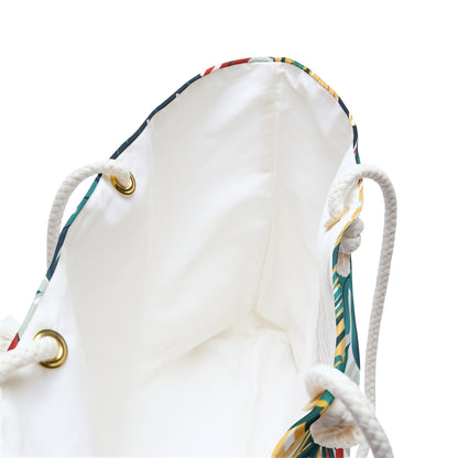 Tropical Palm Weekender or Beach Bag