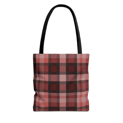 Cozy Plaid Tote Bag, Perfect for Fashionistas