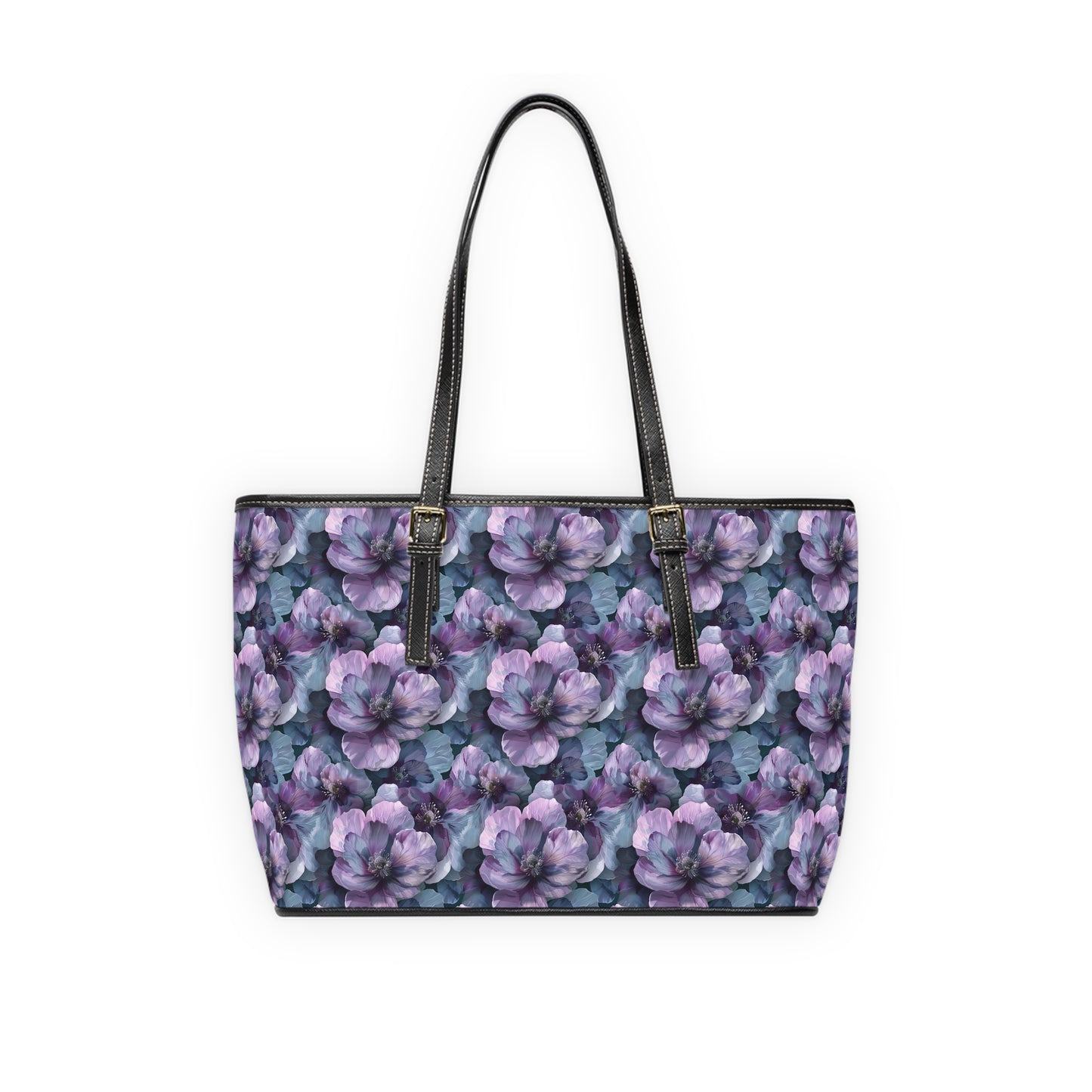 Floral Purple Peony Shoulder Bag