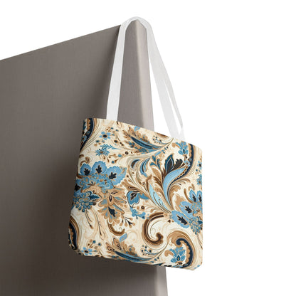Elegant Floral Tote Bag
