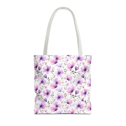 Watercolor Floral Tote Bag