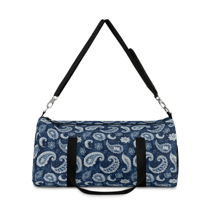 Trendy Paisley Duffel Bag for Travel, Gym, Weekend Getaways