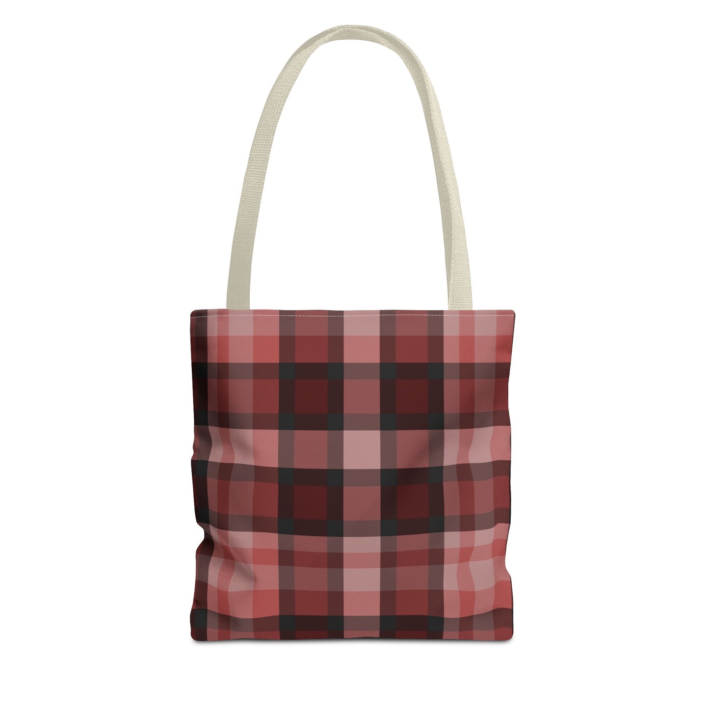 Cozy Plaid Tote Bag, Perfect for Fashionistas