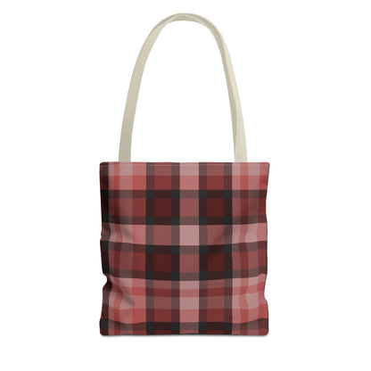 Cozy Plaid Tote Bag, Perfect for Fashionistas