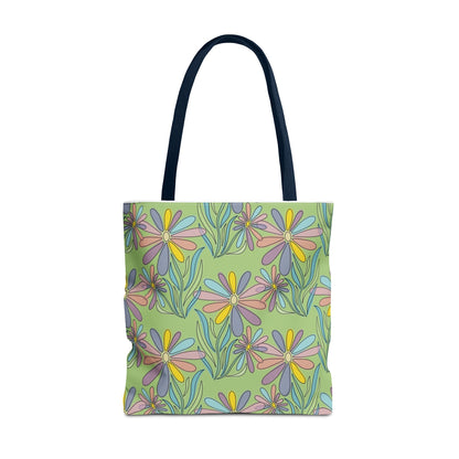 Floral Pattern Tote Bag, Gift for Garden Lovers