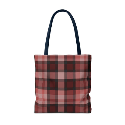 Cozy Plaid Tote Bag, Perfect for Fashionistas