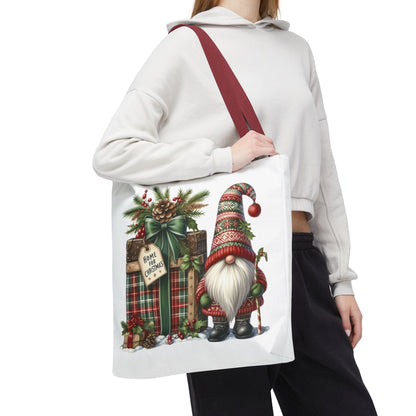 Christmas Gnome Tote Bag