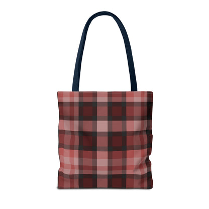 Cozy Plaid Tote Bag, Perfect for Fashionistas