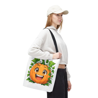 Cute Pumpkin Tote Bag for Fall