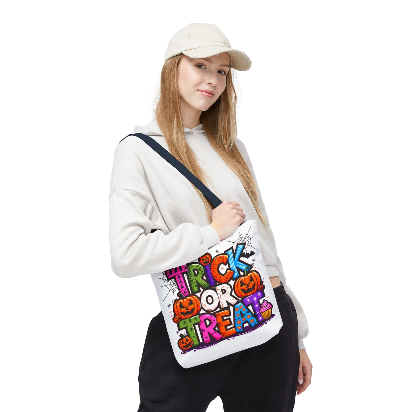 Halloween Trick or Treat Tote Bag, Spooky Gift