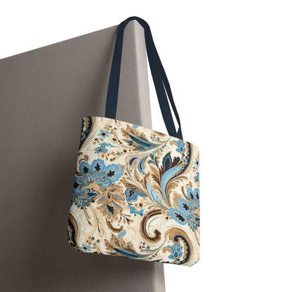 Elegant Floral Tote Bag